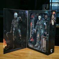 NECA Part VII A Blood Jason PVC ตุ๊กตาขยับแขนขาได้ของเล่นโมเดลสะสม