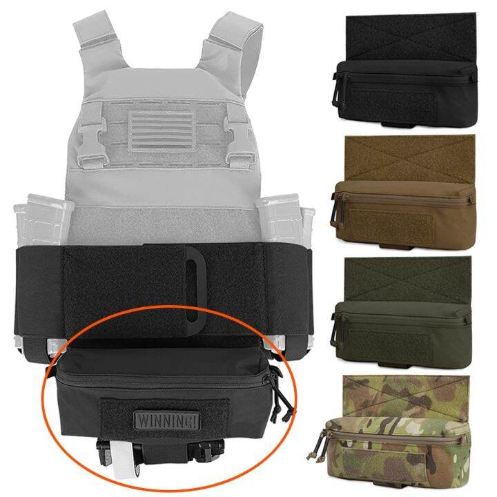 【LZ】 Tactical Vest Dangler Drop Pouch Mini Abdominal Fanny Pack For JPC ...