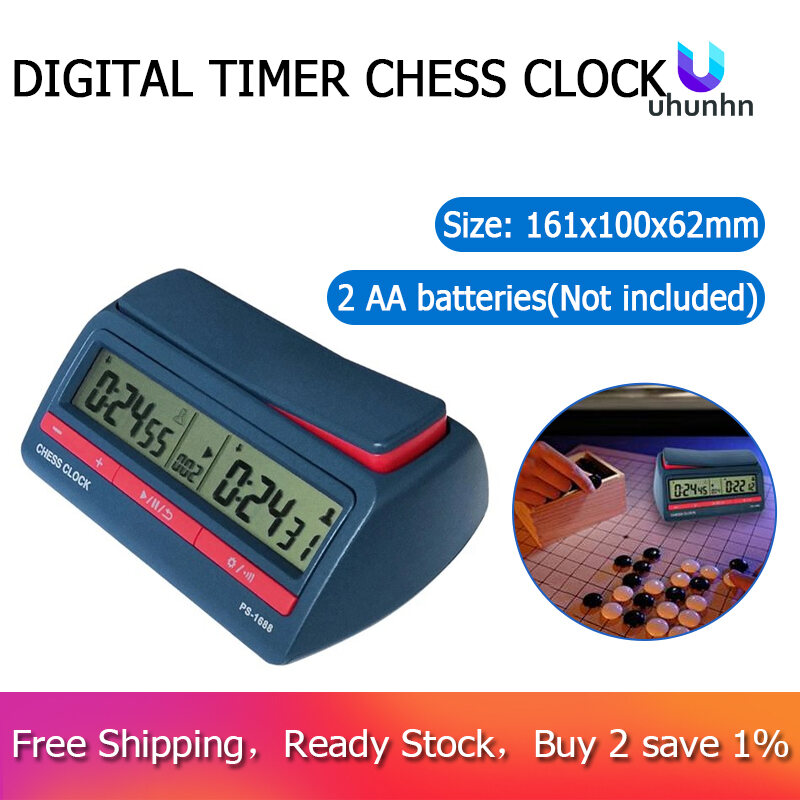 Advanced Chess Digital Timer Chess Clock Count Up Down Board Game Clock Advanced Chess Digital Timer Chess Clock Count Up Down Board Game Clock
