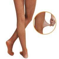 Soft Yarn Footed Girls Brown Latin Stocking Dancing Pantyhose Women Sexy Jazz Black Net Leggings Tan Fishnet Tights