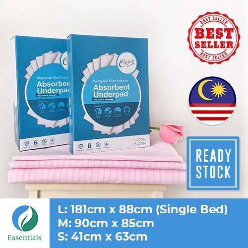 Underpad Hospital Grade Mattress Linen Protector / Alas Pelapik Tilam