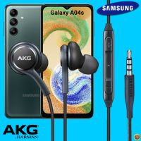 หูฟัง สมอลทอล์ค Samsung แท้ 3.5 mm Aux In-Ear ซัมซุง Galaxy A04s  และทุกรุ่น อินเอียร์ สายผ้าถัก เสียงดีเบสหนัก เล่น-หยุด-เลื่อนเพลง ควบคุมระดับเสียง