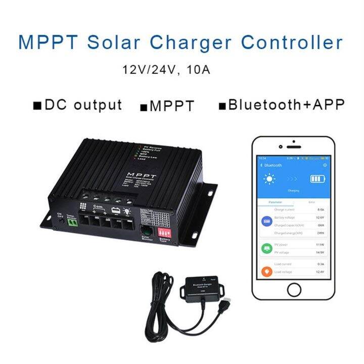 solar-controller-10a-mppt-12v-24v-auto-solar-panel-pv-battery-charge-controllers-with-lcd-bluetooth-solar-panel-charge-regulator