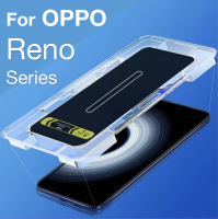 สำหรับ OPPO Reno8 RENO 9 8 7 6 5 4 Z 2 3 SE KZ LITE PRO PLUS ป้องกันหน้าจอกระจกเทมเปอร์อุปกรณ์เสริมการป้องกัน-fi9o