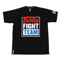 เสื้อยืดแขนสั้นคอกลมFairtex T-Shirt "Fairtex Fight Team" TST51Cotton 100%  [S-5XL] S-5XL