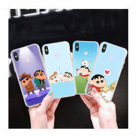 AT27 Crayon Shin-chan โปร่งใส เคสโทรศัพท์ หรับ OPPO A31 F11 A1K A3S A72 A12E A12S A5 A85 A7 A52 A11K A1 A15 A92 A83 A12 A9 A7 A8 A5S A15S Pro