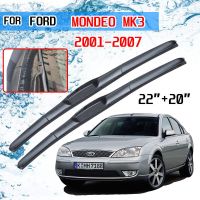 อุปกรณ์เสริมสำหรับรถ Ford Mondeo MK3 2002 2003 2004 2005 2006 2007แปรงใบที่ปัดน้ำฝนกระจกหน้ารถตะขอรูปตัว J