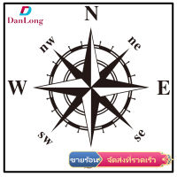 【DANLONG ?】D-336 Compass Pattern Totem Car Sticker Hood Body Waterproof Self-adhesive Detachable Decal