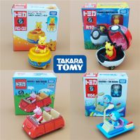 Tomeca alloy toy car to move doll Doraemon Pokemon Pikachu minion model