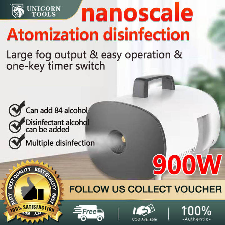 【No virus】 K8 Disinfectant Fog Machine for Home Fogger Mist Smoke