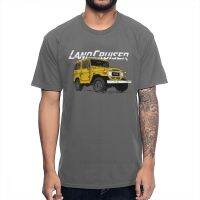 【Mens clothing】 Land Cruiser Fj40เครื่องแต่งกายแนวสตรีทผ้าคอตตอน