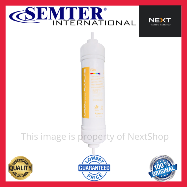 SEMTER Alkaline Filter Water Purifier Replacement Filter Lazada PH