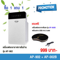 เครื่องฟอกอากาศซื้อ1ฟรี1