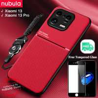 NUBULA เคสสำหรับ Xiaomi 13 | Xiaomi Mi 13 Pro,เคสกระจกเทมเปอร์ฟรีหนังนิ่มให้ความรู้สึก Xiaomi Mi Hp 13 Pro เคสมือถือกันกระแทกชุดทำความสะอาดหน้าจอมีสายคล้องสำหรับ Xiaomi 13 Pro Mi 13Pro