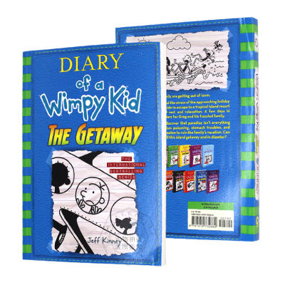 Kid S Diary 12ต้นฉบับภาษาอังกฤษไดอารี่ของเด็กWimpy 12 The Getaway Jeff Ginny 6-12ปีเด็กภาษาอังกฤษขั้นสูงอ่านKubaoไดอารี่ปกอ่อนอเมริกัน
