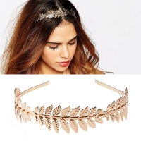 【CW】Vintage Goddess Women Olive Leaf Headband Headdress Hair Band Crown Wedding Chic Tiaras