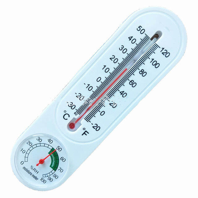 Temperature Meter Mercury Glass Sensor Wall Humidity Indoor Outdoor