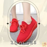 โอมากๆ?แฟชั่น รองเท้าผ้าใบ ผ้านิ่ม มี 2 สี  เบา ใส่สบาย เบอร์35-40