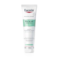 Eucerin Pro Acne Solution Soft Cleansing Foam 150g โฟมมล้างหน้าคุมมัน สำหรับผิวบอบบาง แพ้ง่าย