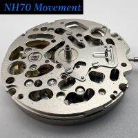 【YF】 Seiko NH70/NH70A Automatic Winding Watch Skeleton Movement High Precision 21600 BPH 24 Jewels Adapted to Mechanical