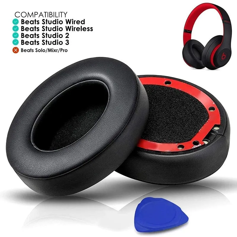 New-Replacement Earpads 2 Pieces Foam Ear Pad Cushion for Beats Studio   Studio  Wired/Wireless B0500 B0501 Headphone | Lazada PH