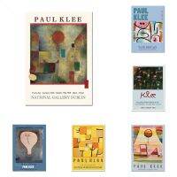 Paul Klee คลาสสิกบทคัดย่อสไตล์โมเดิร์นตกแต่งงานศิลปะนิทรรศการโปสเตอร์ผ้าใบ Printmaking Wall Art รูปภาพสำหรับตกแต่งบ้าน