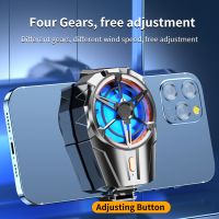 □ New X52 PUBG Mobile Phone Radiator Cooling Fans Rechargeable Silent Cooler Three Speed Adjustable Cell Phone Gaming Radiator