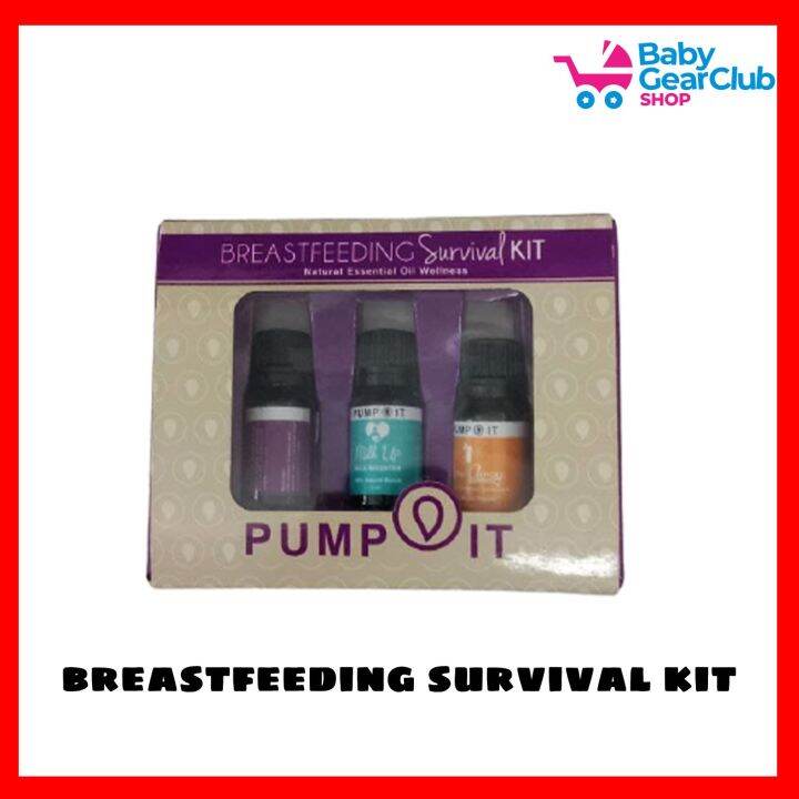 PumpIT Breastfeeding Survival Kit Lazada
