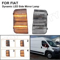 สำหรับ Fiat Ducato เปอโยต์นักมวยซีตรองจัมเปอร์รีเลย์2006- Dynamic LED เลี้ยวกระจกมองข้างไฟแสดงสถานะกะพริบโคมไฟ