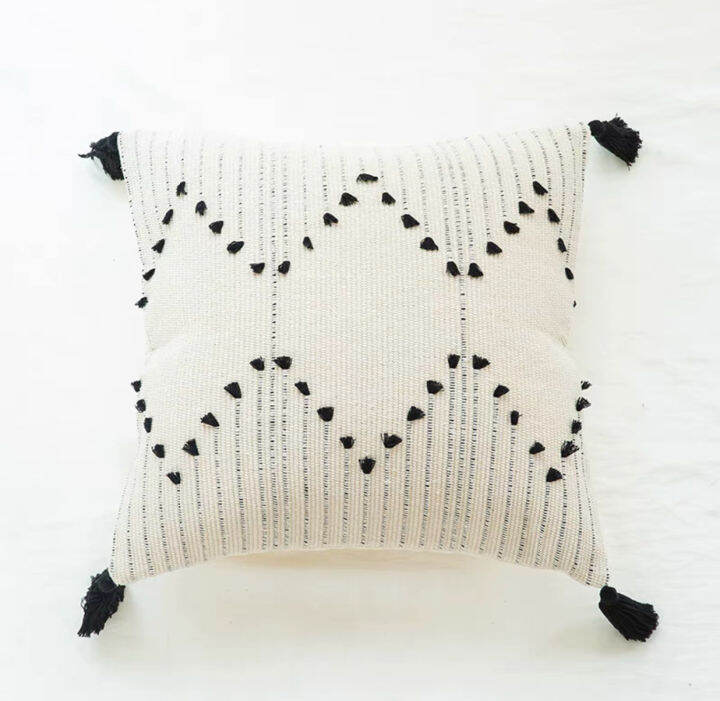 boho-white-black-geometric-cushion-cover-moroccan-style-pillow-cover-woven-for-home-decoration-sofa-bedroom-45x45cm30x50cm