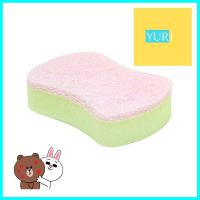 ฟองน้ำพร้อมใยขัด SCOTCH-BRITE ANTIBACTERIAL 3x4 นิ้ว สีชมพูSCRUB SPONGE SCOTH-BRITE ANTIBACTERIAL 3X4IN PINK **ด่วน สินค้าเหลือไม่เยอะ**