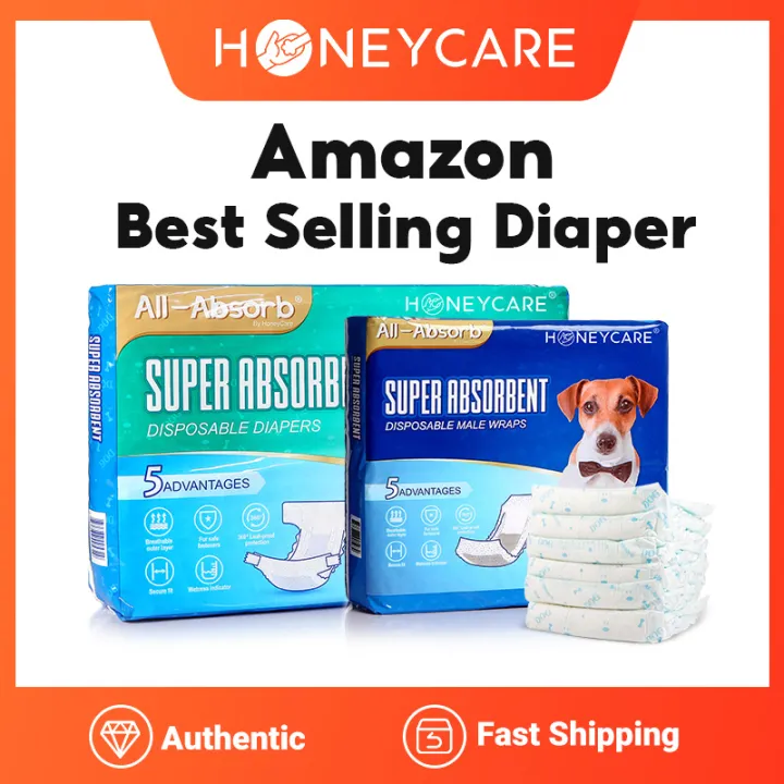 Honeycare [Ready in Stock] disposable diapers dog training pads & trays