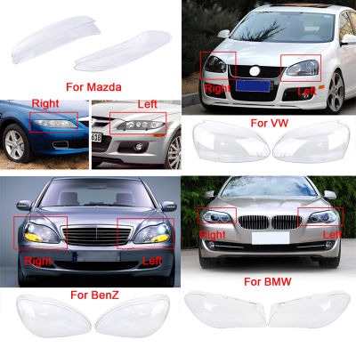 Car Headlight Headlamp Glass Cover Clear Head Light Len Automobiles Left Right Car Styling For Benz BMW VW Mazda Car Accessories