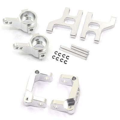Metal Front Steering Cup C Hub Carrier Suspension Arm Set for 1/10 RC Crawler Car Tamiya CC01 CC-01 Upgrade Parts