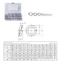 275 buah Set Aksesori perbaikan Gasket kunci Split Washer M2-16M Washer Washer baja tahan karat 10 Ukuran