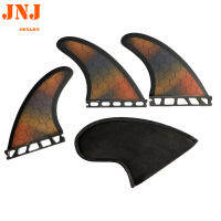 JNJ FUTURE Surfboard Fins MF G5ขนาดกลาง Thruster ทำจากไฟเบอร์กลาสและรังผึ้ง