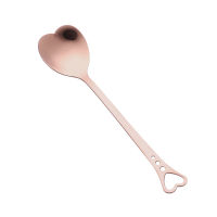 Stirring Spoon Accessories Sugar Dinnerware Heart Spoons Dessert Steel Stainless Style