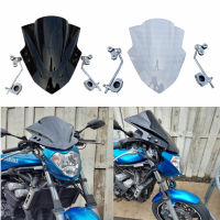 Motorcycle universal High Quality Windshield Deflector WindScreen For Suzuki Bandit 1250SGSF1250S 2007-2009 2007 2008 2009