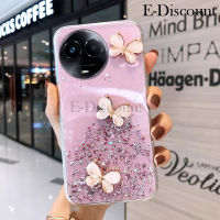 เคสโทรศัพท์ใหม่สำหรับ Realme 11X 11 5G ฝาครอบประกายดาวดวงจันทร์ซิลิโคนนิ่มโปร่งใสรูปผีเสื้อกันการตกสำหรับ Realme 11 5G 11X เคส