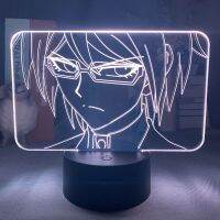 Danganronpa Anime Led Night Light Togami Byakuya Figure 3d Table Nightlight Lamp for Bedroom Decor Kids Gift Danganronpa Gifts