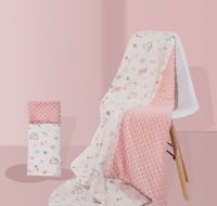 Baby Cotton Blanket Soft Flannel Fleece Swaddling Newborn Toddler minky Bedding Blanket Stroller Wrap Covers Bubbles