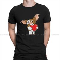 Gizmo With Love Heart Unique Tshirt Gremlins Thriller Movie Comfortable Hip Hop Gift Idea T Shirt Short Sleeve Ofertas