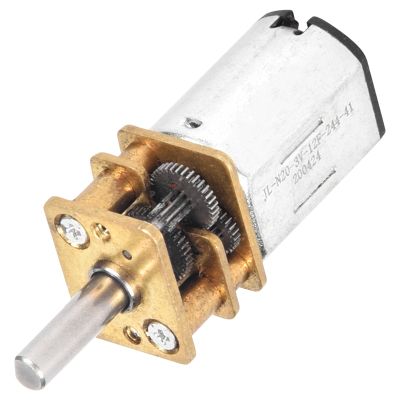 1Pc 30RPM N20 Micro-Speed Gear Motor DC 6V Reduction Gear Motors with Metal Gearbox Wheel