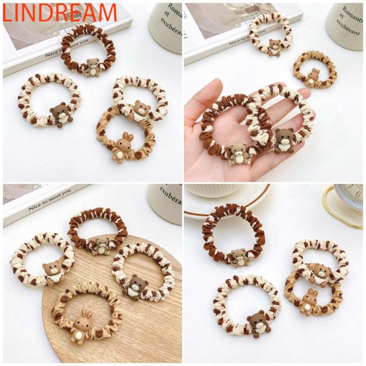 lindream-ยางรัดผมสีพาสเทล-ยางรัดผมเกาหลี-ยางมัดผม