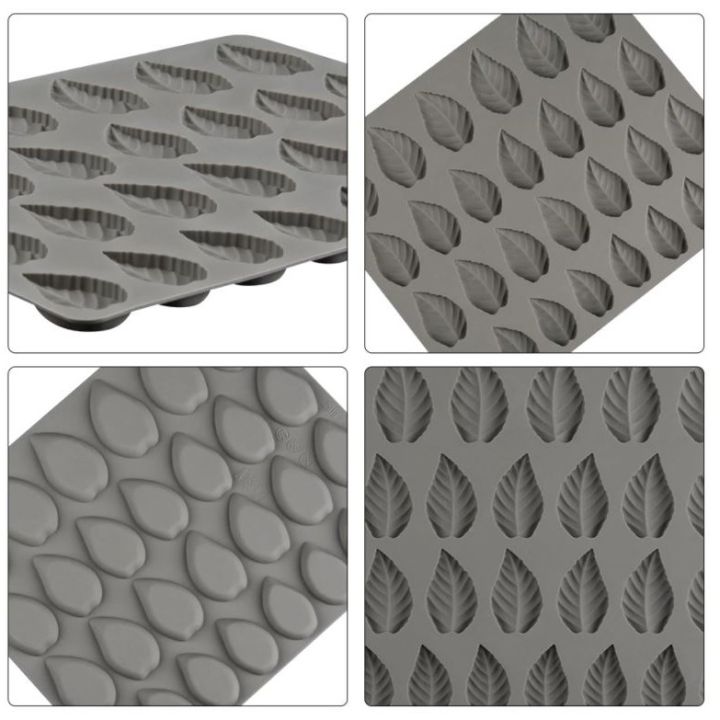 gl-แม่พิมพ์-ซิลิโคน-ลายใบไม้-4-ขนาดในแผ่นเดียว-คละสี-leaf-pattern-in-4-sizes-on-one-sheet-silicone-mold