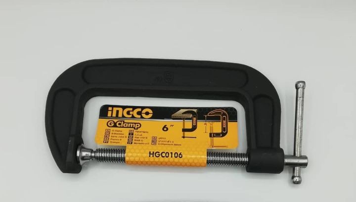 ingco-ปากกาตัวซี-6นิ้ว-g-glamp-รุ่น-hgc0106-แคล้มจับชิ้นงาน-ซีแคล้ม-c-clamp
