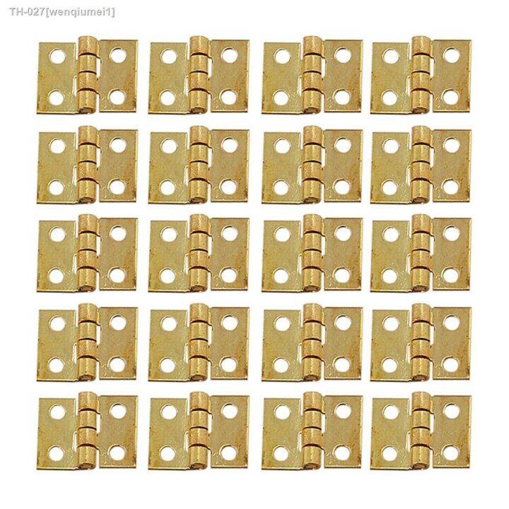 50pcs-tiny-golden-mini-small-metal-hinge-for-1-12-house-prefab-miniature-cabinet-furniture-fittings-for-cabinets-home-hardware