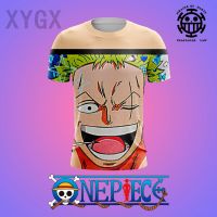 2023 In stock shirt top mens  anime one piece t-shirts 3d print t-shirt monkey d.luffy clothing summer harajuku cartoon oversized，Contact the seller to personalize the name and logo