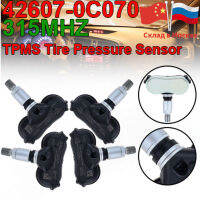 NewHot4PCS 42607-0C070 426070C070ใหม่ยางความดันการตรวจสอบ TPMS สำหรับ2008-2013โตโยต้า Sequoia ทุนดราเซียนน่า315เมกะเฮิร์ตซ์จัดส่งฟรี