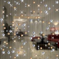 【CC】☋℡✻  Fashion glass bead Curtain Indoor Decoration Luxury Wedding backdrop supplies